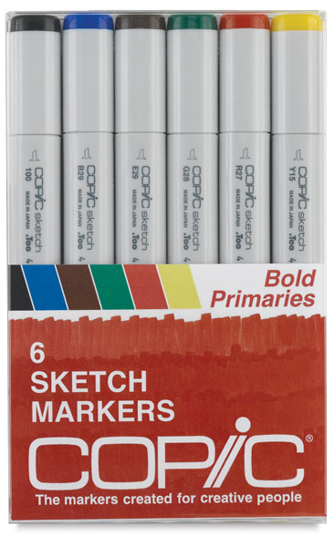 Bold Primaries, Set of 6