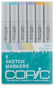 Pale Pastels, Set of 6