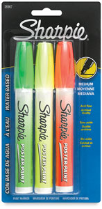 Set of 3, Fluorescent, Medium Point 