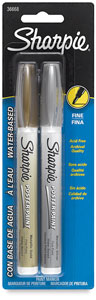 Set of 2, Gold/Silver Metallic, Fine Point 