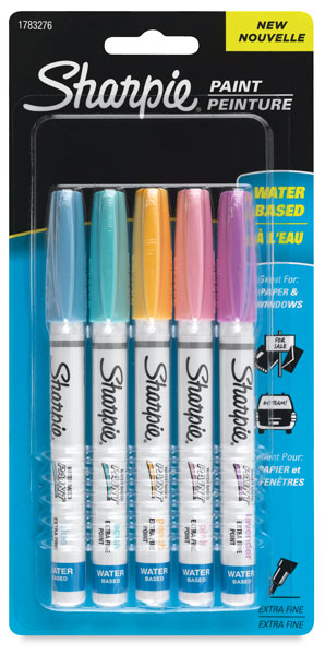 Set of 5, Pastels, Extra-Fine Point