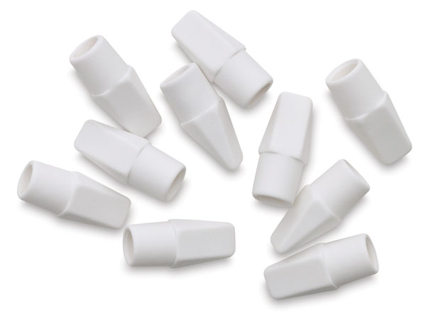 Eraser Caps, package of 10