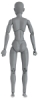 Female Model, Back