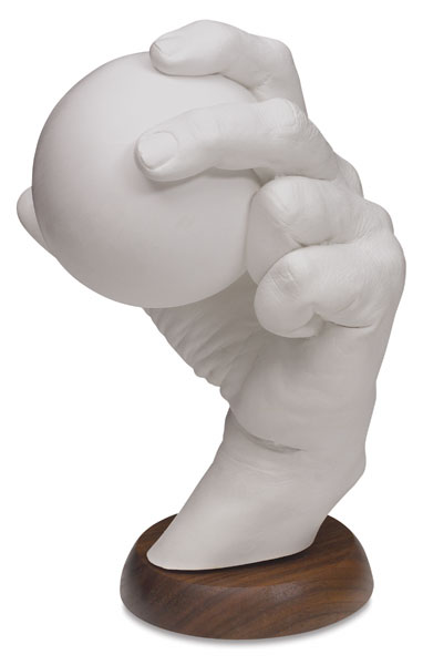 Hand Stand, with Sphere