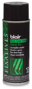 Spray Matte Fixative, Low Odor
