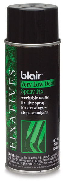 Spray Matte Fixative, Low Odor