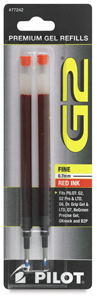 G2 Gel Pen Refill, Pkg of 2