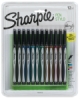 Sharpie Pen, Set of 12 Assorted Colors