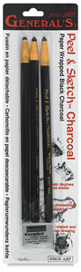 Peel and Sketch Charcoal Set
