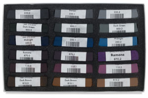 Set of 18, Very Dark