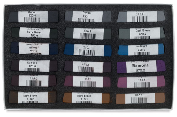 Set of 18, Very Dark