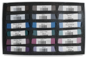 Set of 18, Gray Box
