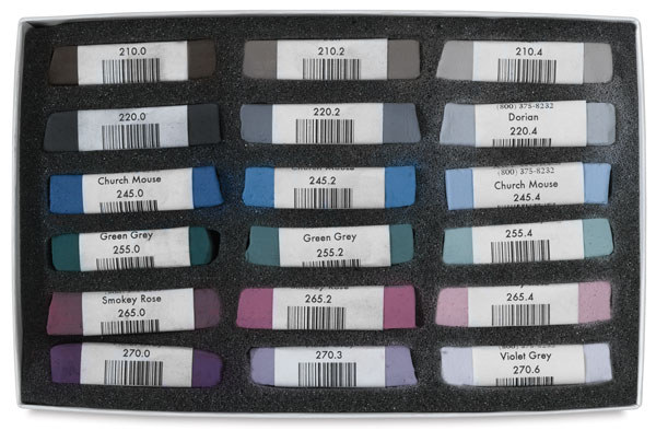 Set of 18, Gray Box
