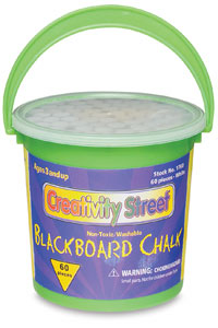 White Blackboard Chalk, 60 Pieces