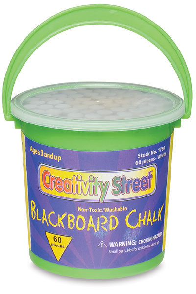 White Blackboard Chalk, 60 Pieces