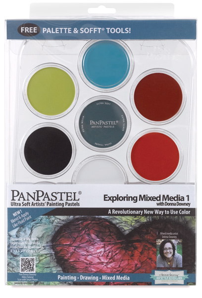 Exploring Mixed Media I with Donna Downey Set