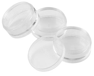 Set of 3 Empty Jars and 1 Lid