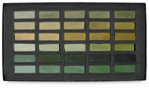 Neutral Greens, Set of 30