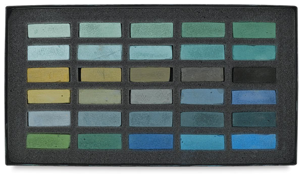Cool Greens, Set of 30
