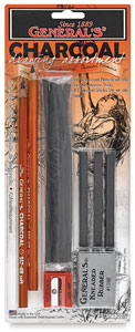 Charcoal Drawing Assortment