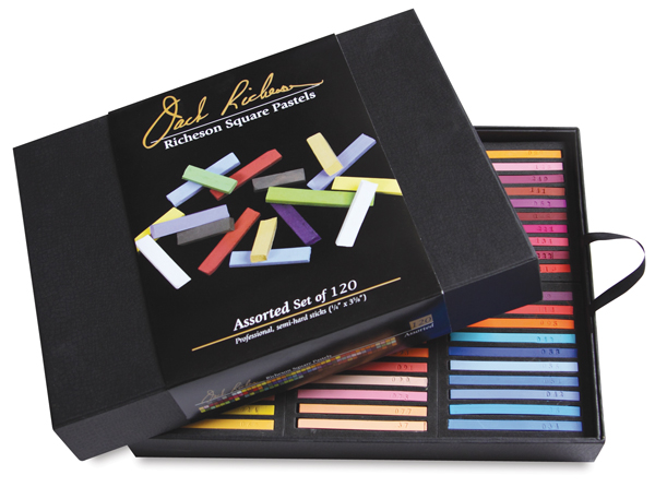 Semi-Hard Square Pastels, Set of 120