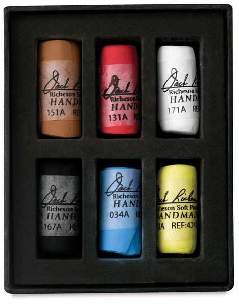 Half-Stick Soft Pastels, Set of 6