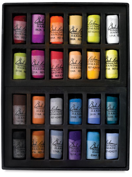 Half-Stick Soft Pastels, Set of 24
