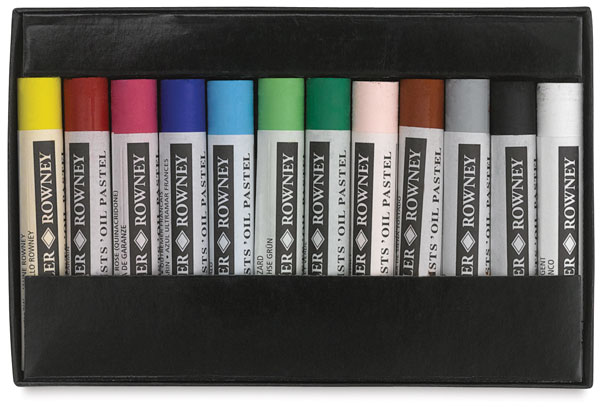 Oil Pastels, Set of 12