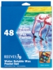 Watersoluble Wax Pastels, Set of 48