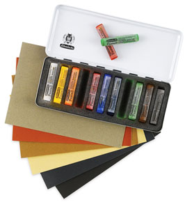 10+1 Soft Pastel Value Set with FREE Sansfix Pastel Paper Pad 10+1 Soft Pastel Value Set with FREE Sansfix Pastel Paper Pad