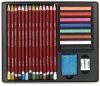 Pastel Pencil Collection, 24-Piece Set