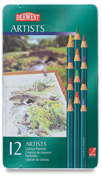 Derwent Artist Pencils, Set of 12