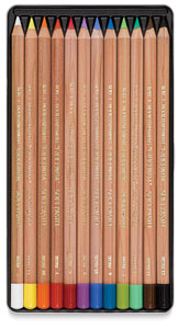 Soft Pastel Pencils, Set of 12