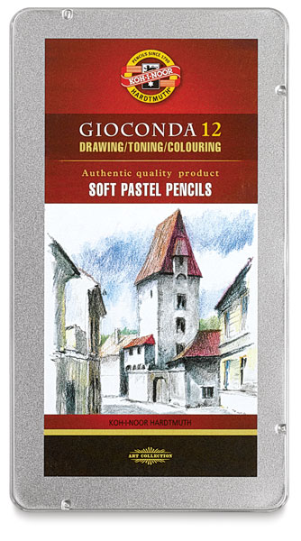 Soft Pastel Pencils, Set of 12