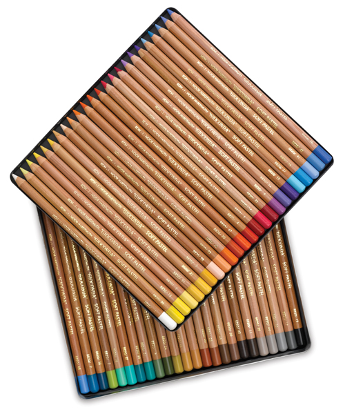 Soft Pastel Pencils, Set of 48