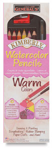 Set of 6 Warm Colors