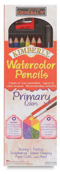 Set of 6 Primary Colors