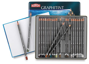 Graphitint Set of 24 with FREE Sketchbook! Graphitint Set of 24 with FREE Sketchbook!