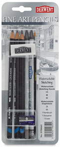 Water Soluble Sketching Pencils Pack