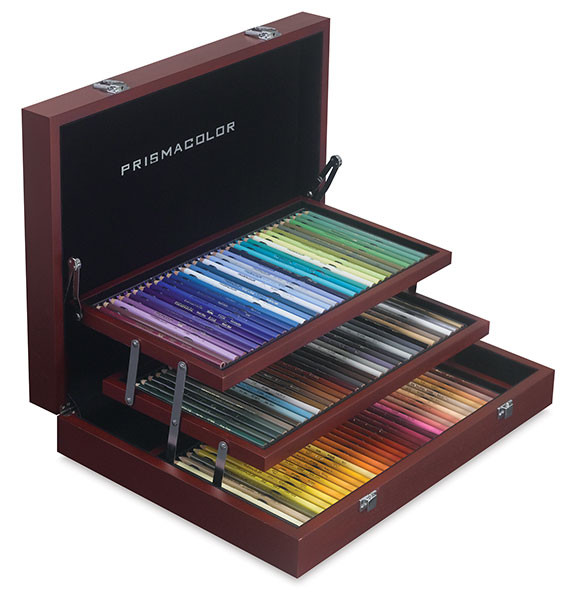  NEW!  Wood Box Set of 96, Premier Pencils