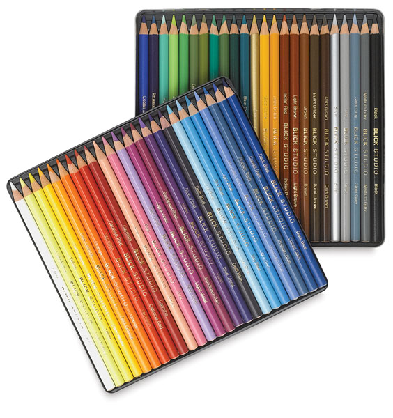 22063-0489 - Blick Studio Artists' Colored Pencil Sets - BLICK Art ...