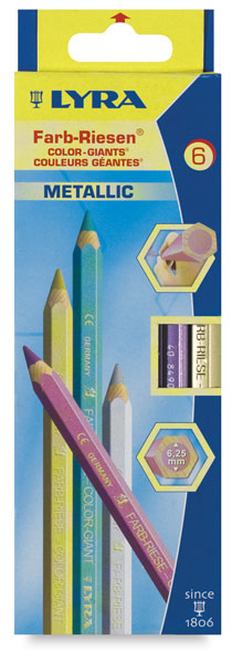 Color Giants, Set of 6 Metallic Colors