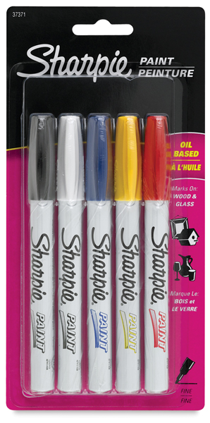 Set of 5, Fine Point Markers