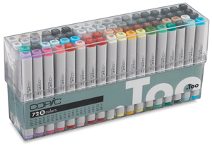 Original Markers, Set B of 72 Colors, Design Values