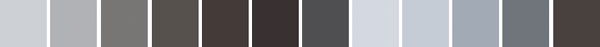 Set C of 12 Gray Values
