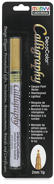 Calligraphy Paint Marker, Gold
