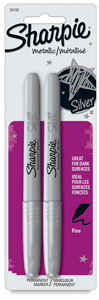 Set of 2 Silver Markers