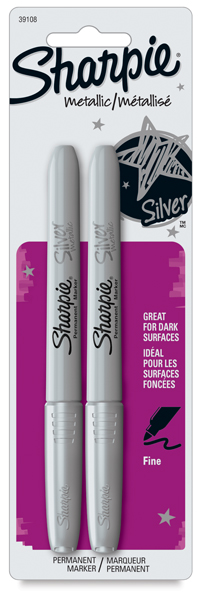Set of 2 Silver Markers