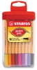 Set of 18 Colors with Flip-top Case
