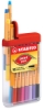 Set of 18 Colors with Flip-top Case